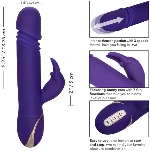Rabbit Thrusting Vibrator