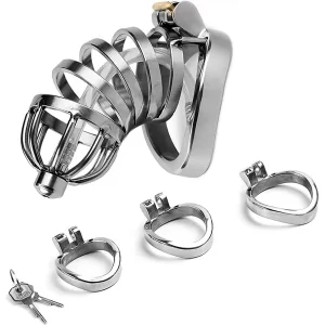 Steel Chastity Cage