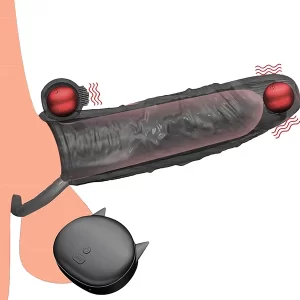 Vibrating Penis Cock Extension Sleeve